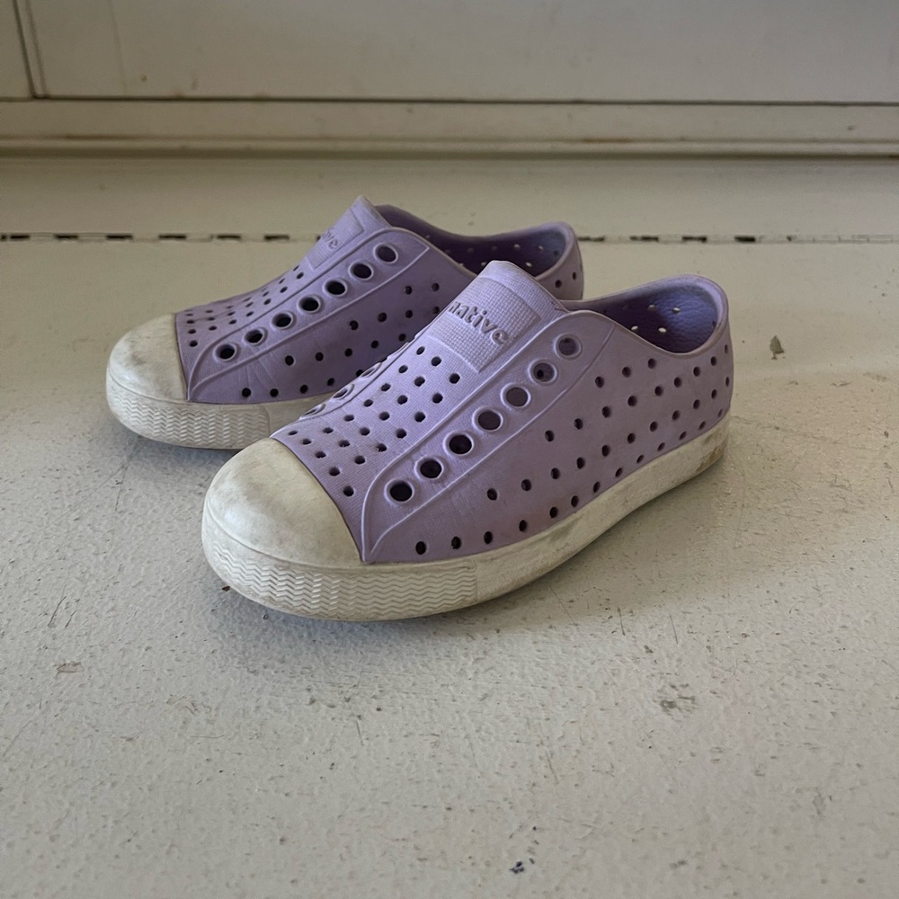 Native Kids Shoes Purple